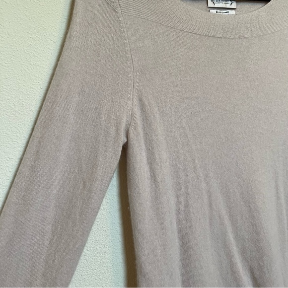 Nanette Lepore Soft Blush Pink 100% Cashmere Sweater - Size L (EUC) - Picture 4 of 7